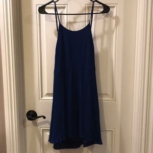 Navy mini dress